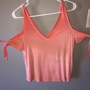 Soft and Sexy American Eagle Off The Shoulder Top